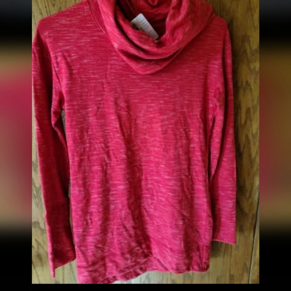 Merona XS Women's Long Sleeve Cowl Neck Tunic - Picture 3 of 9